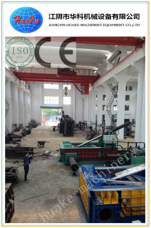 Y81 de Hooipersmachine van het Reeks Hydraulische Schroot 160 Ton 1